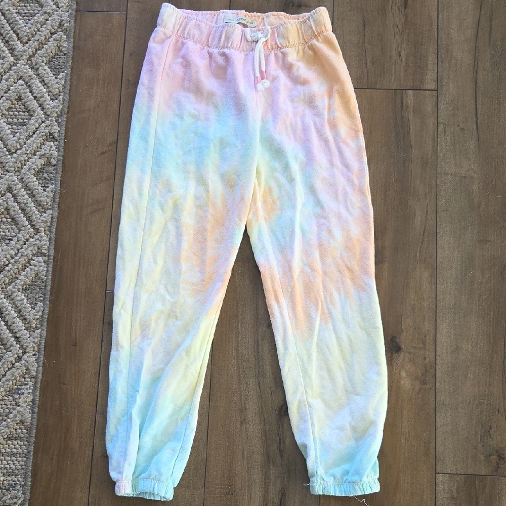Vanilla Star Pastel Tie-Dye Jogger Pants